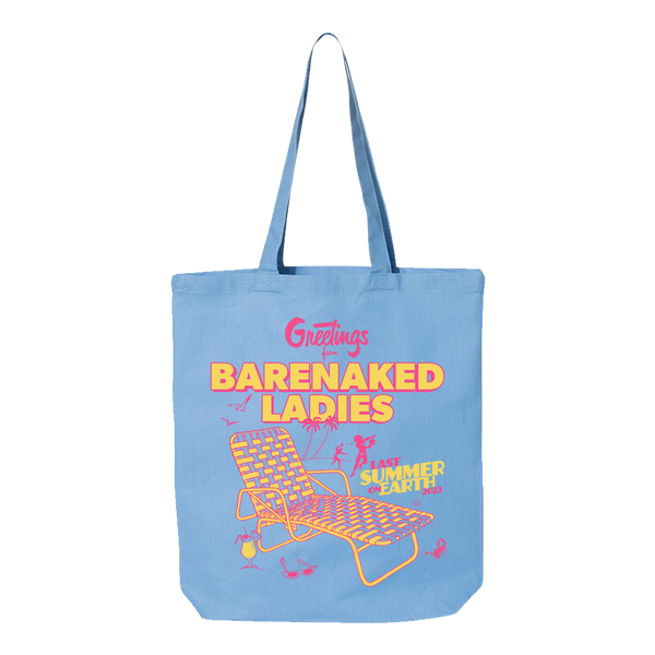 LSOE 2023 Beach Chair Carolina Blue Tote