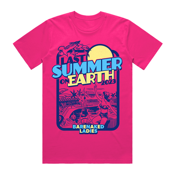 LSOE 2023 Pool Party Fuchsia Tee