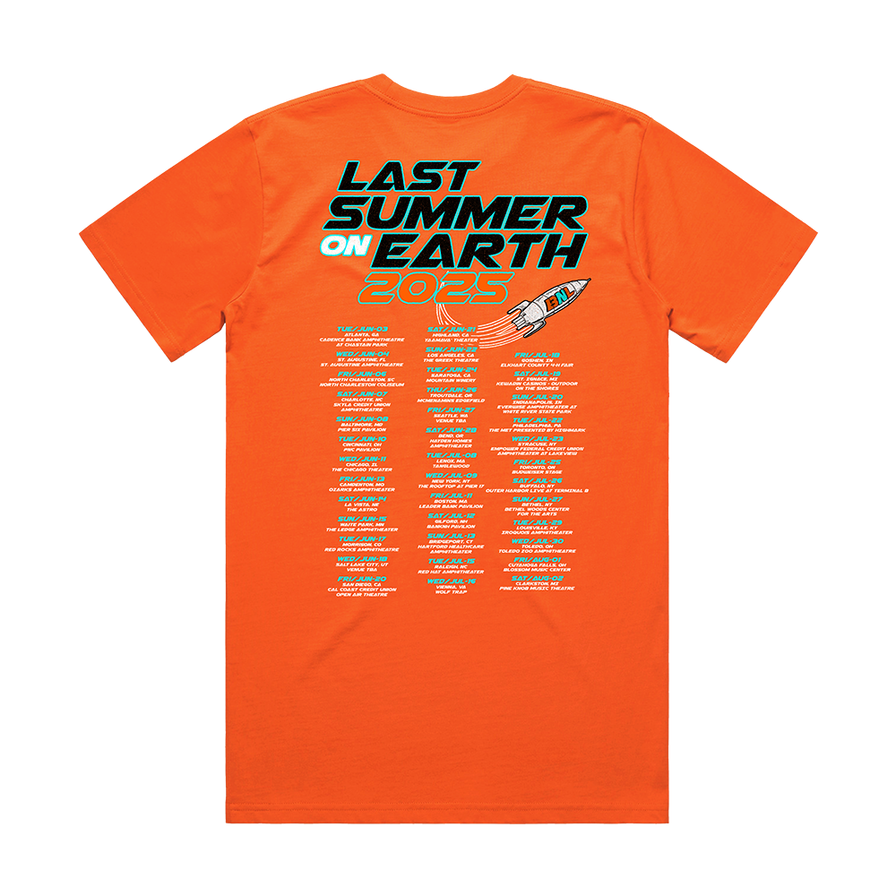 BABYL 「2025 SECRET OBJECT TEE 」TEEXL ORANGE LSOE 2025 TOUR TEE | Secret Tour 2025 Collection