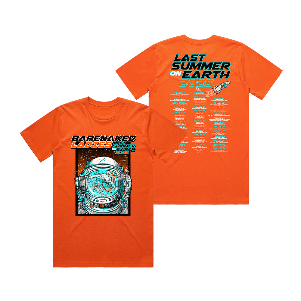 ORANGE LSOE 2025 TOUR TEE | Barenaked Ladies USD
