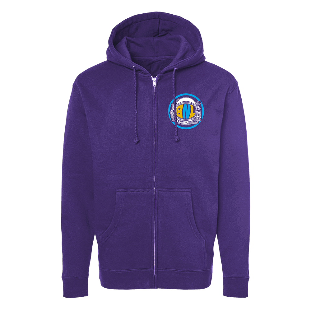 PURPLE SPACE ZIP HOODIE | Barenaked Ladies USD PURPLE SPACE ZIP HOODIE | Barenaked Ladies USD