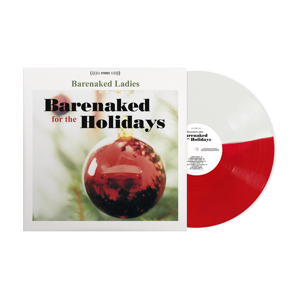 Barenaked for the Holidays Limited RED/WHITE Vinyl